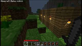 Minecraft Time Travel Survival! Episode 3: Alpha a1.0.11