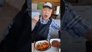 아버님( 오각현장로:98세)/ 미국서온 막내땔이 해물찜과 막구수 접대/ 24,6,1 촬영: 현정애 며느리