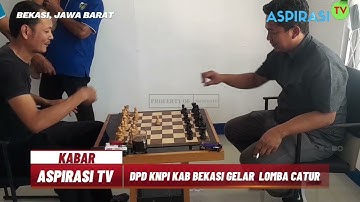 DPD KNPI Kabupaten Bekasi Gelar Lomba Catur @aspirasitv1 #hutri79