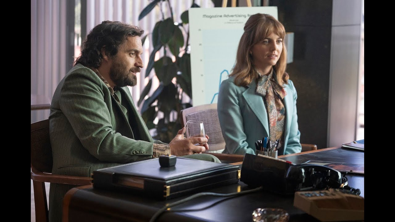 Interview with Actors  Jake Johnson and Ophelia Lovibond on "Minx"