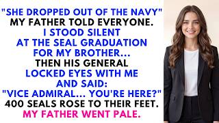 My Dad Insulted Me At My Brother’s SEAL Ceremony — Then His General Said...| Magnolia Stories