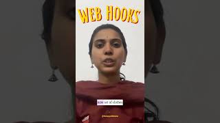Webhooks explained in simple terms #therapywithtrisha #ytshorts #trending #webhook