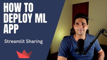 How to deploy ML app in 2 mins | Streamlit Sharing