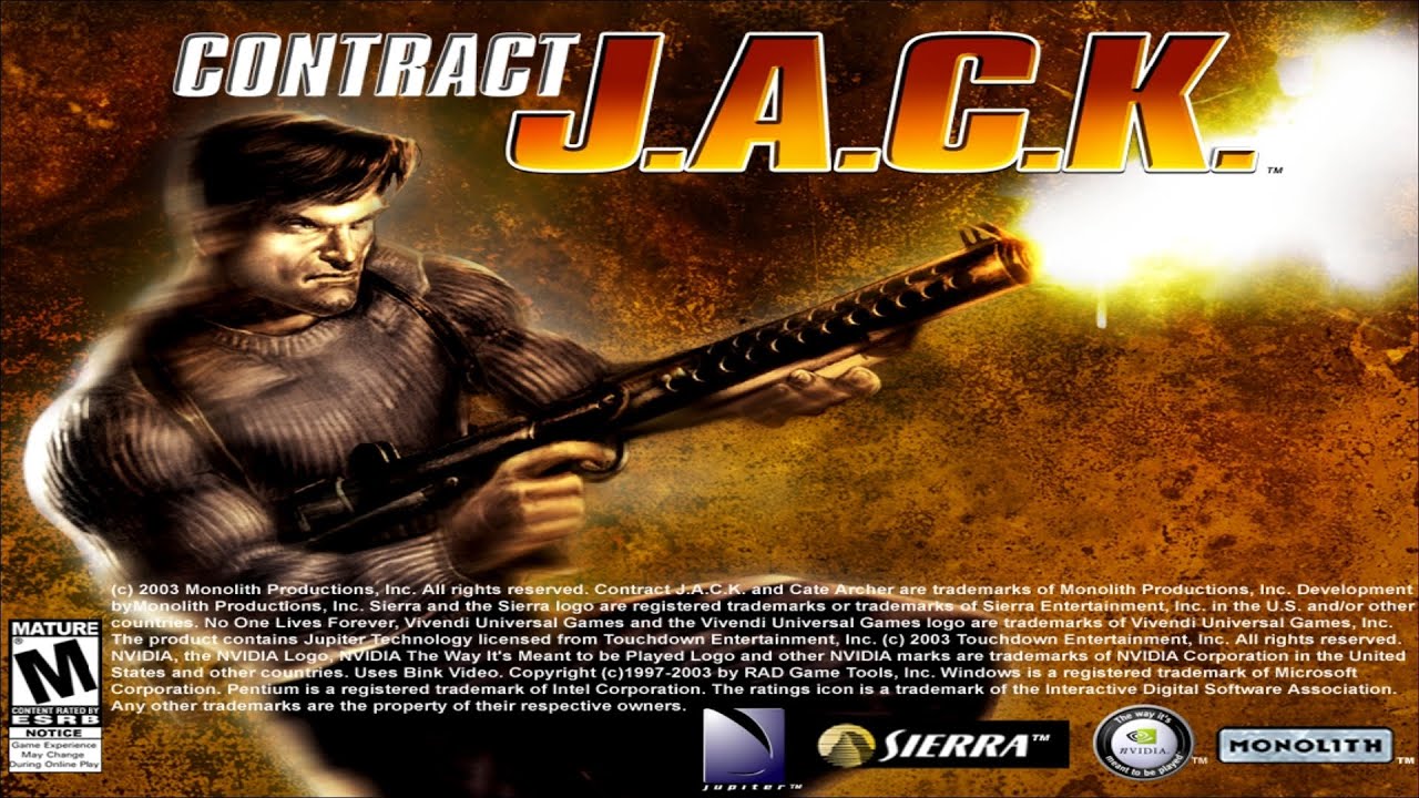 Contract J.A.C.K. Sur PC – Prélude à No One Lives Forever, Version Française, Bon état
