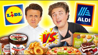 Wir vergleichen TIEFKÜHL-Produkte: LIDL vs. ALDI ❄️🎂 mit Smiley