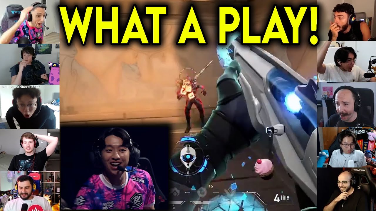 Valorant Streamers Reacts To PRX f0rsakeN Insane Bucky 3k Against G2 In Masters Toronto