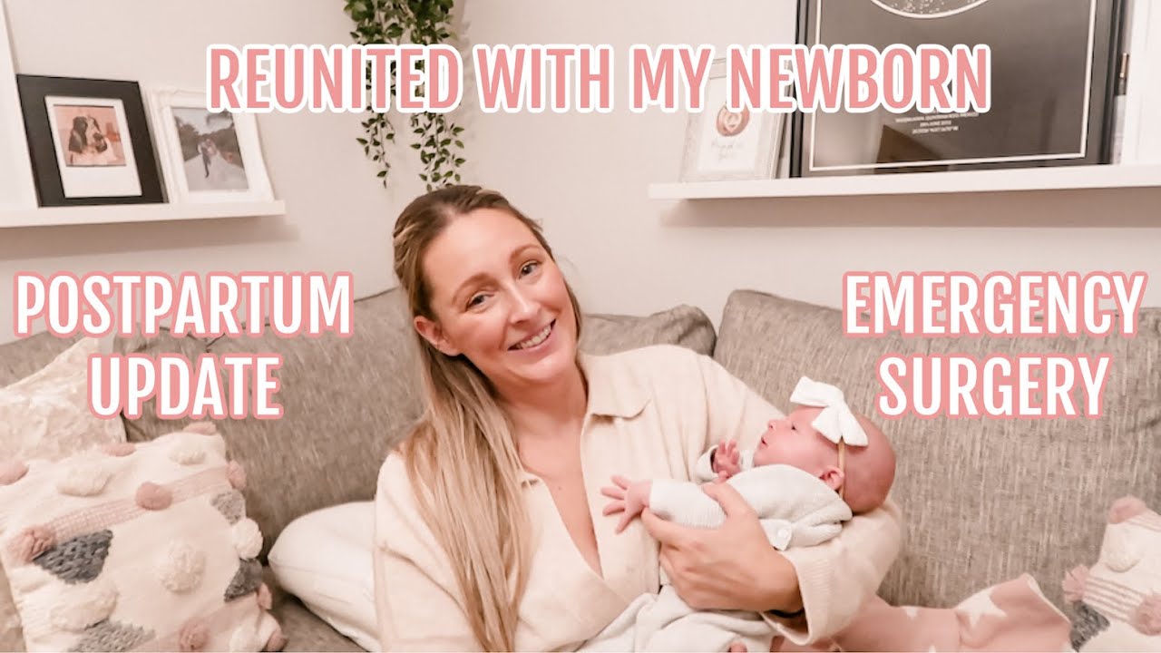 4 WEEK POST PARTUM UPDATE | RECOVERY AFTER C SECTION | EMERGENCY SURGERY | Emma Nightingale