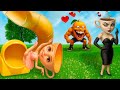 UDIN DIN DUN AND EXPRESSONA SIGNORA IT’S KISSING 🤯💋Yellow Pipe has EATEN BALLERINA CAPPUCCINA!!!