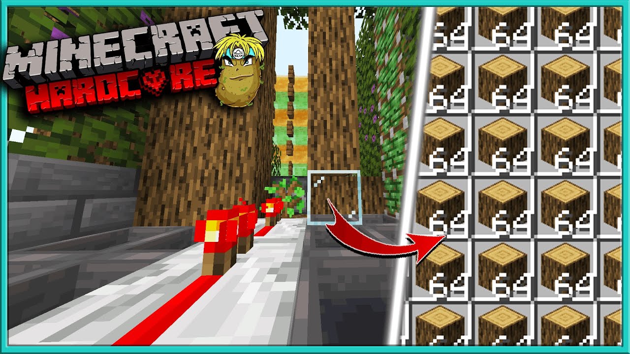 I Built The Best TREE FARM in Hardcore Minecraft (#7)