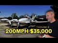 I Bought A Broken Cessna 310 Airplane For $35,000... 1 Year Update