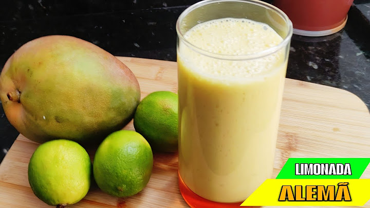 Limonada Alemã | super fácil de fazer | fica Cremosa | Refrescante e Deliciosa.
