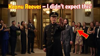 The security guard stopped Keanu Reeves... He didn't expect such an answer!