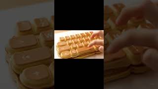 Soothing sounds, soft visuals. Let this keyboard melt your stress away 🎙🎧🥞 #asmr #keyboard #aiasmr screenshot 4