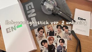 ♡ Enhypen Ver 2 Lightstick Unboxing ♡ screenshot 5