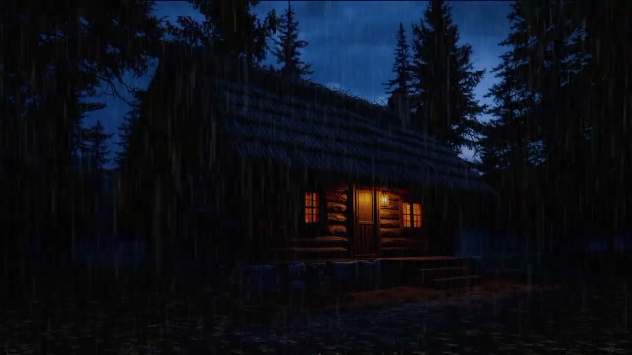 Fall Asleep With The Peaceful Sounds Of Rain And Thunder | Ultimate Deep Sleep & Cozy Night Vibes 🌧️