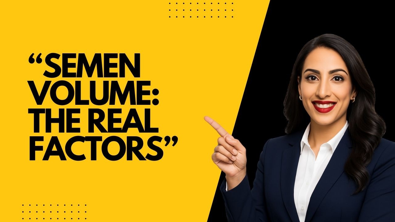 A Urologist Explains What Actually Influences Semen Volume