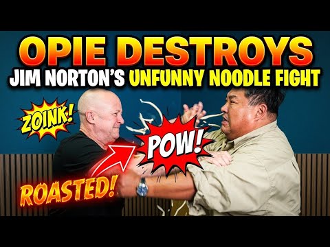 Opie DESTROYS Jim Norton’s Painful UNFUNNY Noodle Fight