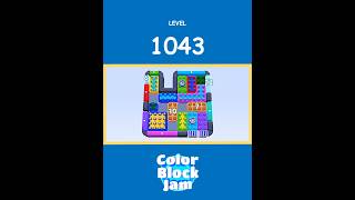Color Block Jam Level 1043 Solution Without Boosters