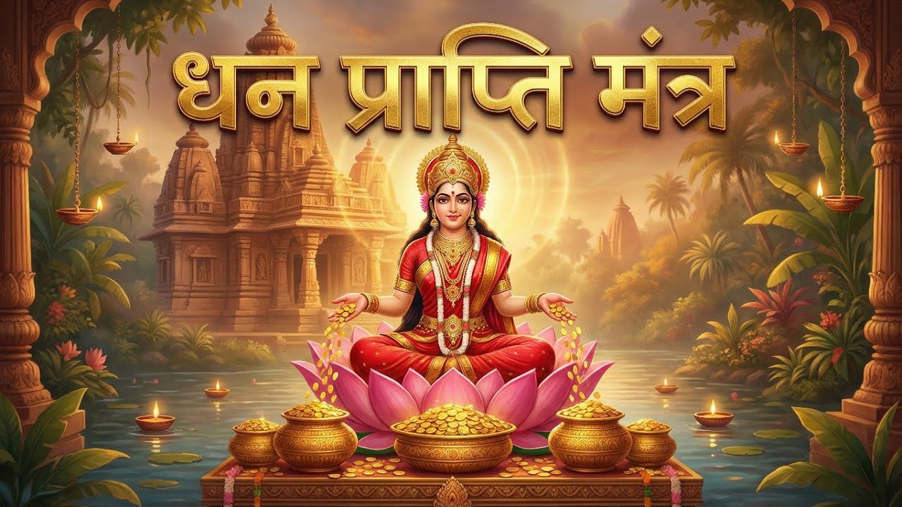 यह मंत्र नियमित सुनने मात्र से धन की वर्षा होती है | Om Mahalakshmi Namo Namah (Meaning)