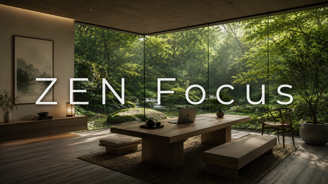 ZEN Focus Mode | Quiet Forest Flow for Deep Focus & Calm Productivity ...