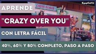 Aprende a cantar CRAZY OVER YOU - BLACKPINK con LETRA FÁCIL/PRONUNCIACIÓN (SLOWMO TUTORIAL)
