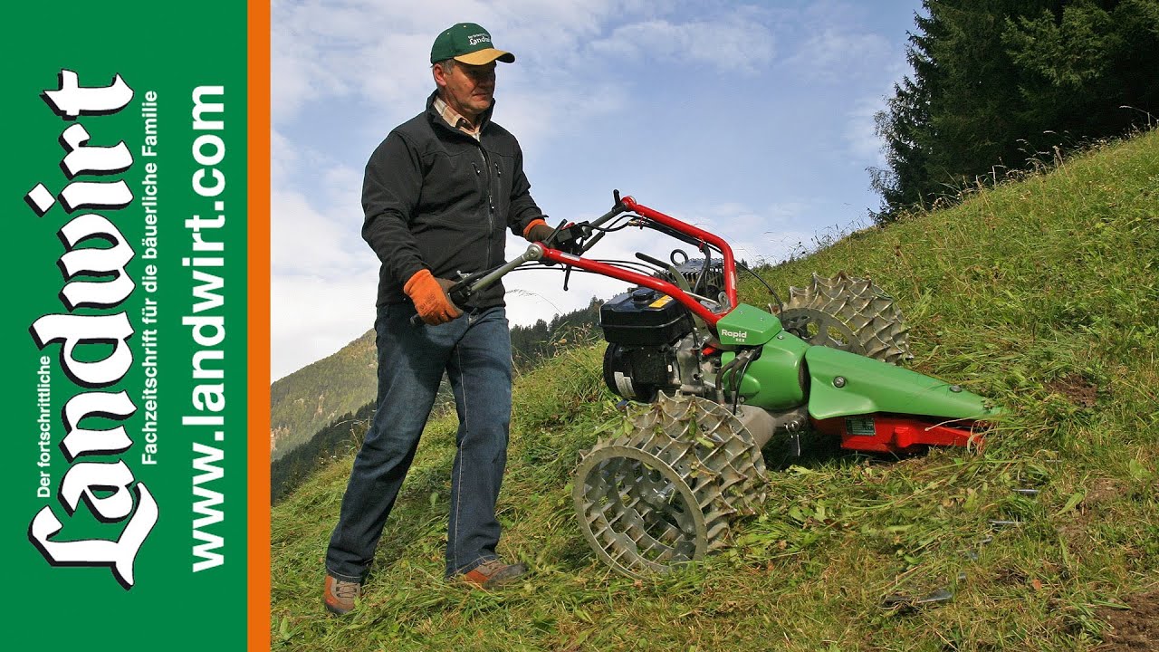 Rapid REX - Der leichteste Hydromäher der Welt