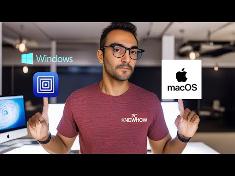 نصب ویندوز ۱۱ آرم روی مک بوک اپل سری ام با