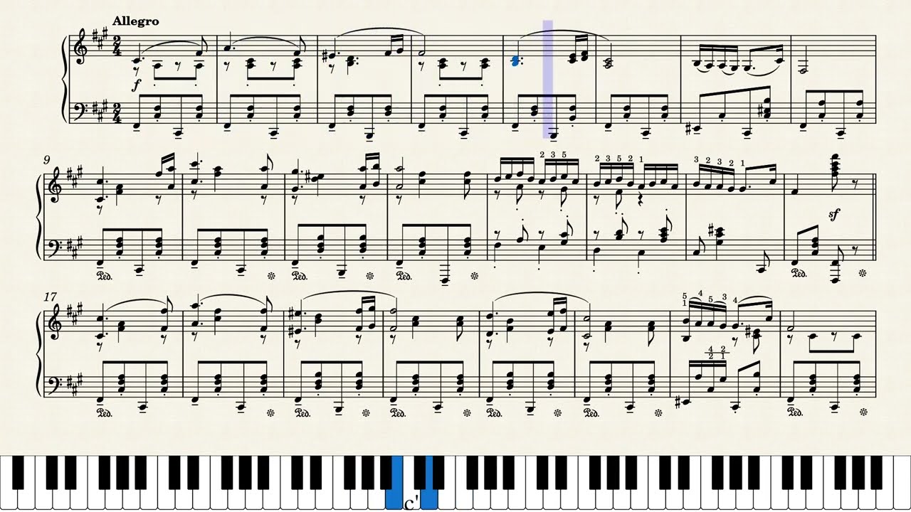 브람스 헝가리무곡 5번 | Johannes Brahms - Hungarian Dance No.5, WoO1