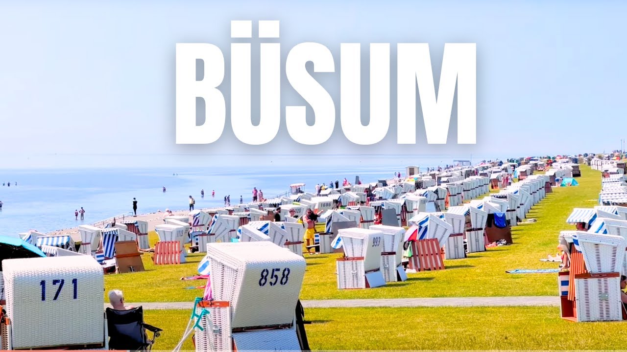 Walking Through Büsum: Scenic Seaside Tour of Germany's Charming Coastal Town