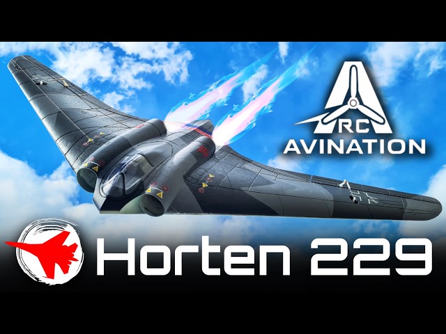 WORLD'S FIRST Mass-Produced RC Ho-229 Foamy! ✈️ AviNation RC