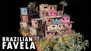 Handmade Chaos: Creating a Brazilian Favela Diorama