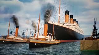 RMS Titanic ill-fated Voyage With Music Part 1 By Captain Johnny