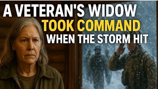 They Ignored the Veteran’s Widow — Until the Storm Forced Her to Lead | Acts Of Kindness