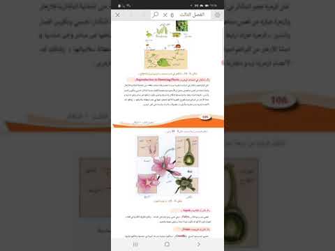 التكاثر في النباتات الزهريه