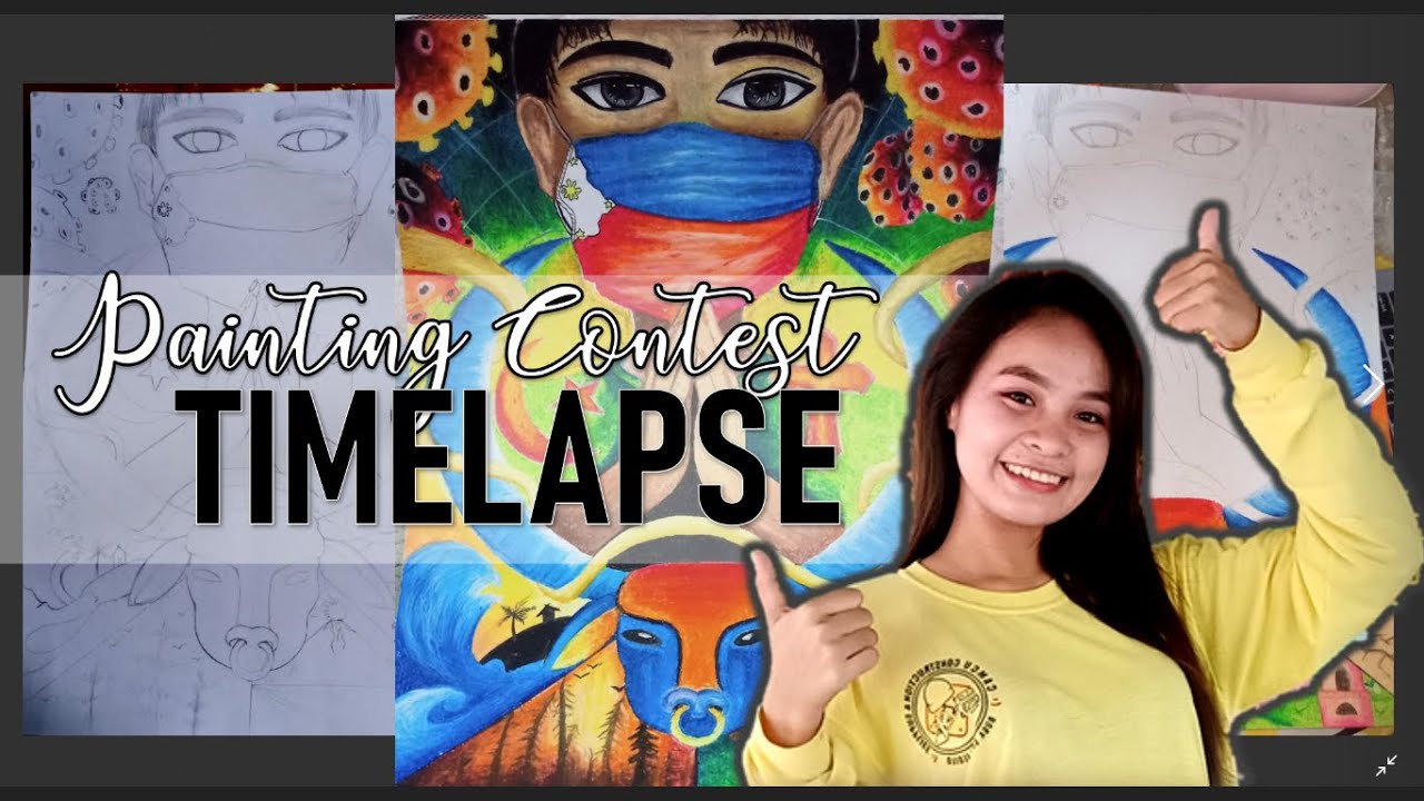 SECOND PLACE WINNER | SCC MWOP PAINTING CONTEST | POSTER MAKING | TIMELAPSE | JODY CANGREJO | 2020