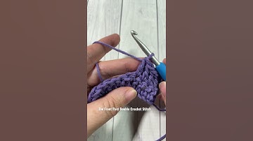The Front Post Double Crochet Stitch