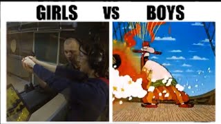 how girls shoot VS how guys shoot (dr Livesey)