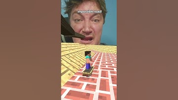 This is an impossible road #impossible #tapchallenge #filter #mindcraft