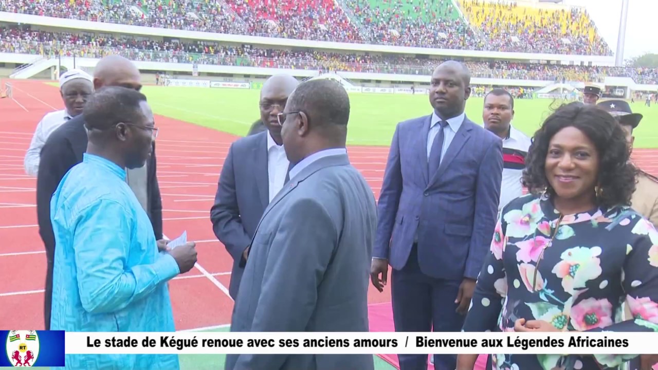 Le #Stade de #Kégué  #FEGnassingné et ~KSKlassou #Légendes africaines de #Football