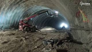 Completion of the boring of the Olesa tunnel, in Barcelona | ACCIONA