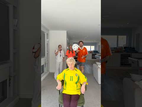 Guess who threw the ball..