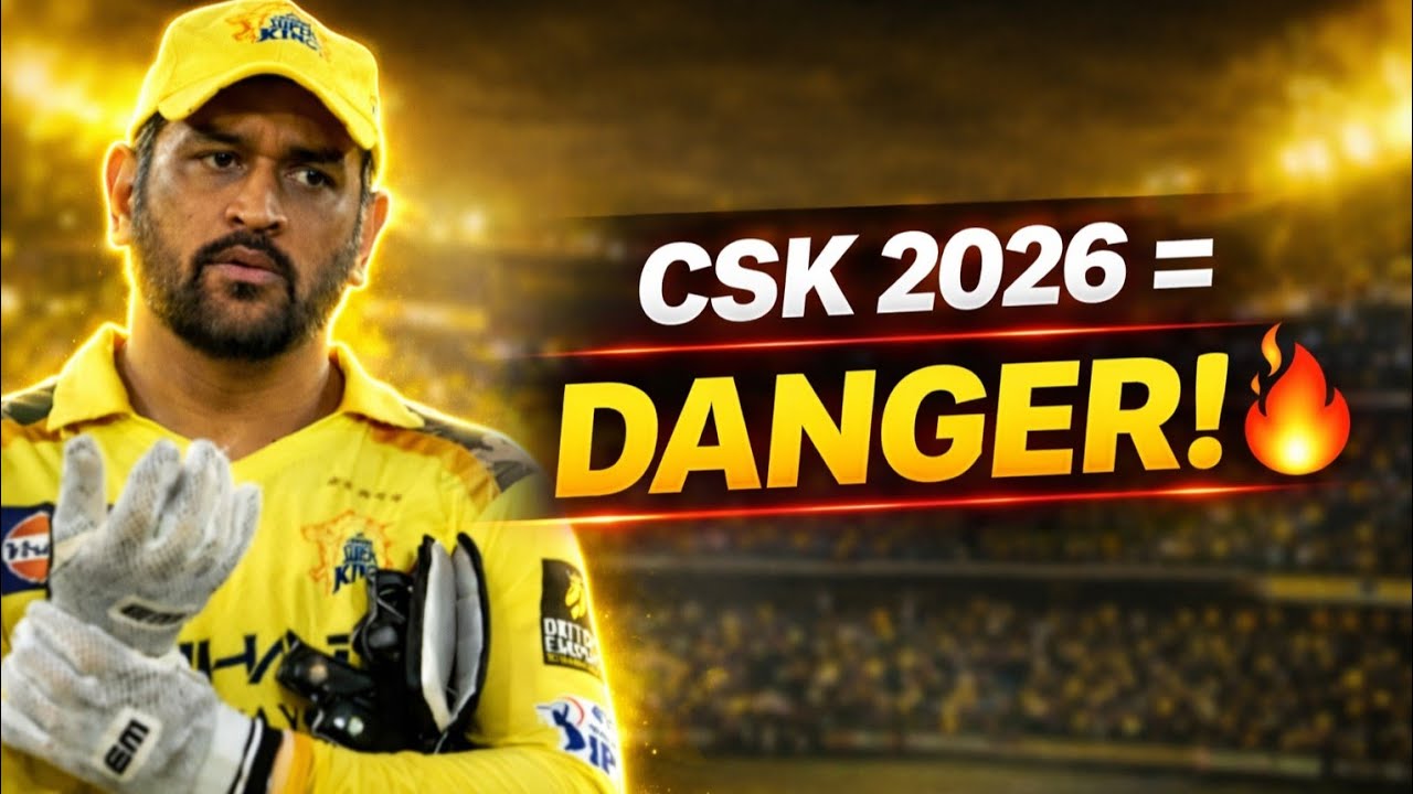 क्या IPL 2026 धोनी का आख़िरी मैच होगा? CSK का Master Plan आखिरी trophy दिलाएगा ! छठी trophy लोडिंग !