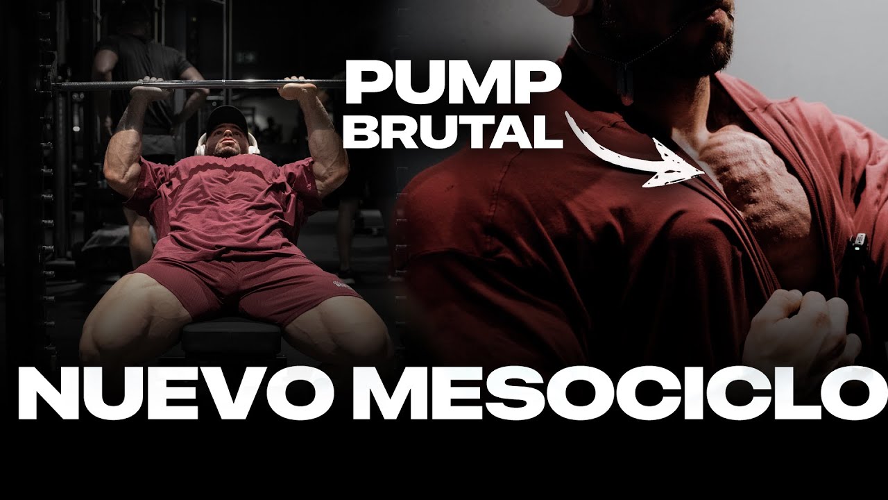 NUEVO ENTRENO a 9 semanas del MR OLYMPIA | Josema "The Beast" | Método RP STRENGTH