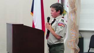 CLOSING Prayer - Chase Dillinger Eagle Scout Ceremony