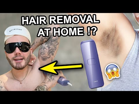 IPL HAIR REMOVAL AT HOME!😱 (with Ulike) - no longer need to shave!💗 AD