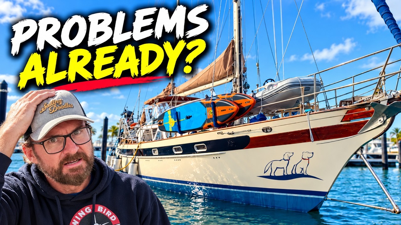 Engine Alarm, Water Leak & a Nightmare Repair Before We Sail