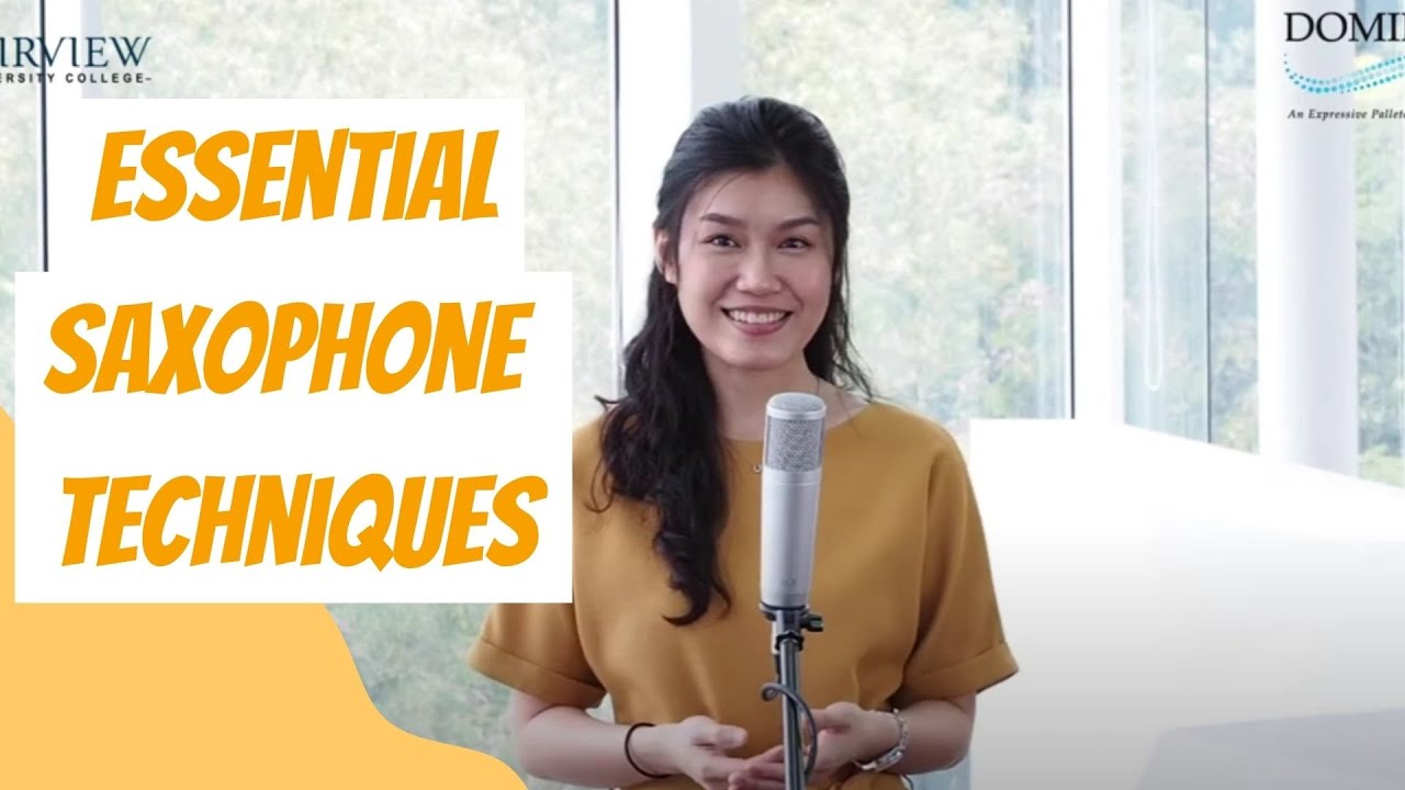 Basic Techniques for Saxophone Beginners YouTube