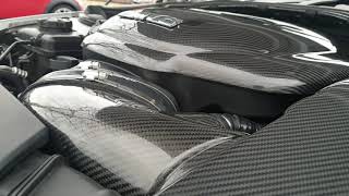 E92 M3 CarboProject Plenum, aFe Elbow and Eventuri Airbox cover, post installation
