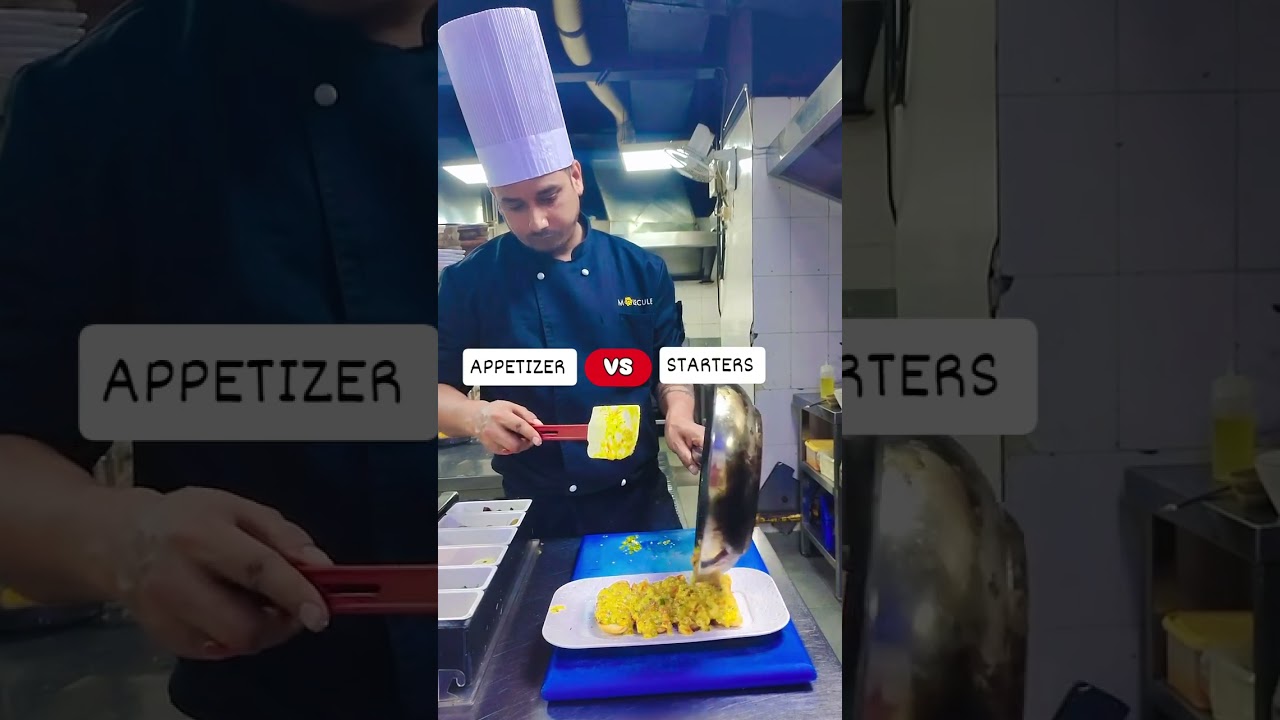 APPETIZER VS STARTER?☝️ 
