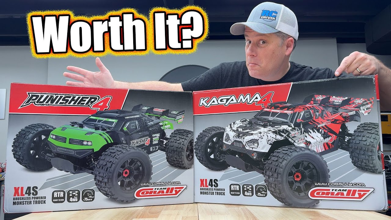 4S Brushless Bashers Under $500 - Team Corally Kagama & Punisher 4 In The Lead?!